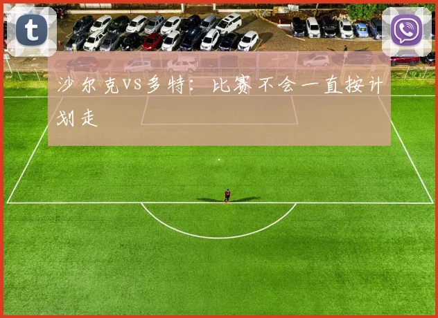 沙尔克vs多特:比赛不会一直按计划走